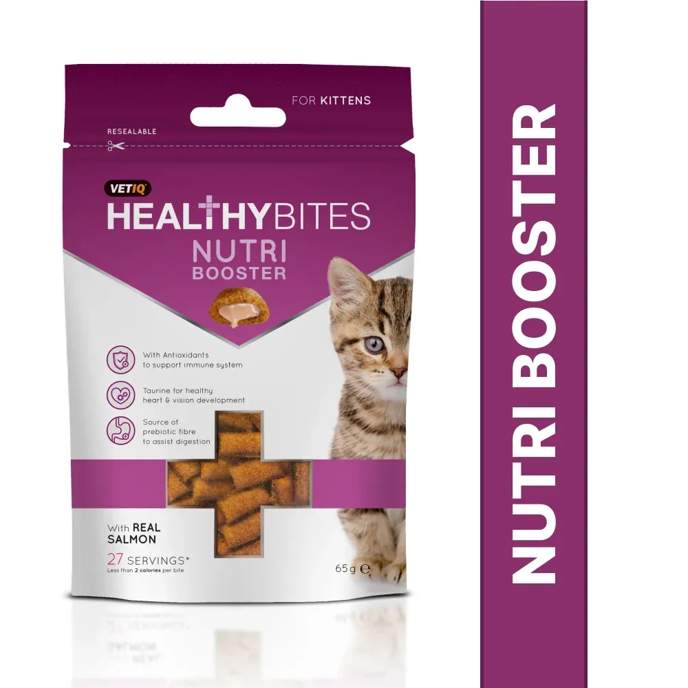 Mark and Chappell Healthy Bites Nutri Booster Kitten Treats