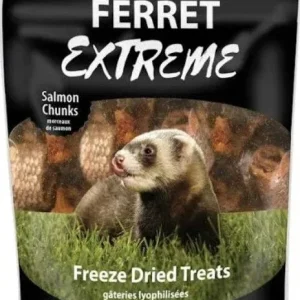 Marshall Ferret Extreme Salmon Chunks Freeze Dried Ferret Treat