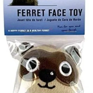 Marshall Ferret Face Plush Toy