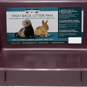 Marshall Ferret High Back Litter Pan Assorted Colors