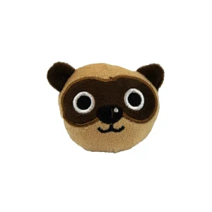 Marshall Pet Products Ferret Face Toy, Tan, Brown