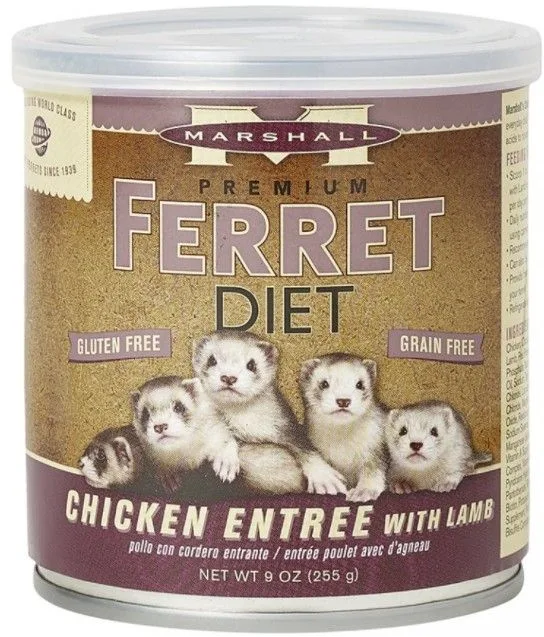 Marshall Premium Ferret Diet Chicken Entr�e with Lamb
