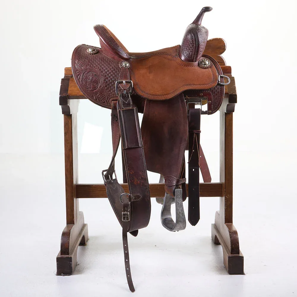 Martin Saddlery Used 13.5in FX3 Barrel Saddle - Image 2