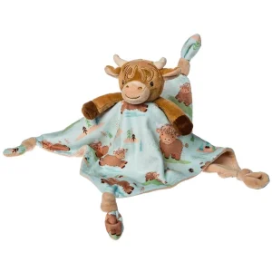 Mary Meyer Corporation Hetty Highland Cow Character Blanket
