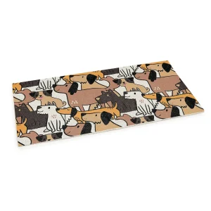 Master Equipment 48in Hair Catching Mat for Dog Grooming Tubs, Brown