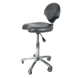 Master Equipment Grooming Stool w Hair Resistant Wheels