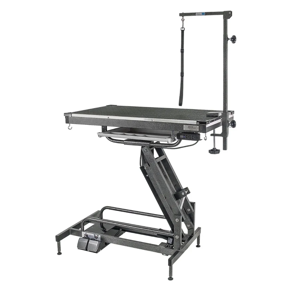 Master Equipment Origin III Electric Grooming Table with Outlets