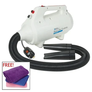 Master Equipment PowerDri System Ivory Dog Dryer with GFCI Plug