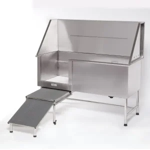 Master Equipment Superior Stainless Steel Dog Grooming Tub 60In Right Plumb
