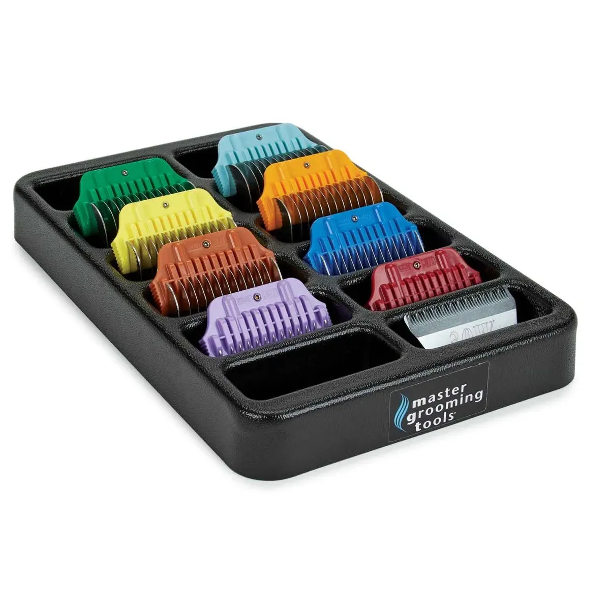 Master Grooming Tools 10pc Wide Blade Combs Kit