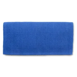 Mayatex 1314-78 San Juan Solid Periwinkle Blue 36x34 New Zealand Wool Saddle Blanket