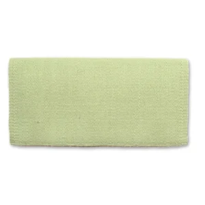 Mayatex 1314-81 San Juan Solid Key Lime Ice 36x34 New Zealand Wool Saddle Blanket