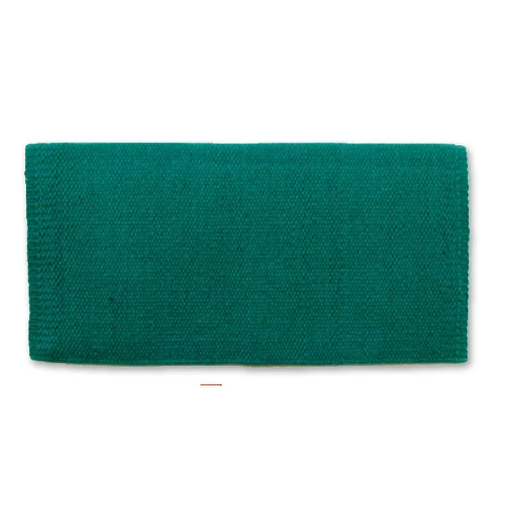 Mayatex 1314A-32 San Juan 34X30 Teal New Zealand Wool Saddle Blanket