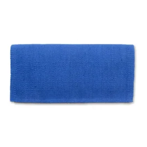 Mayatex 1314C-78 San Juan Solid Periwinkle Blue 38x34 New Zealand Wool Saddle Blanket