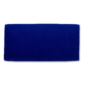 Mayatex 1314P-31 San Juan 24x24 Royal Blue New Zealand Wool Pony Saddle Blanket