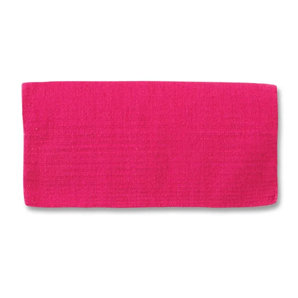 Mayatex 1314P-72 San Juan 24x24 Fuchsia New Zealand Wool Pony Saddle Blanket