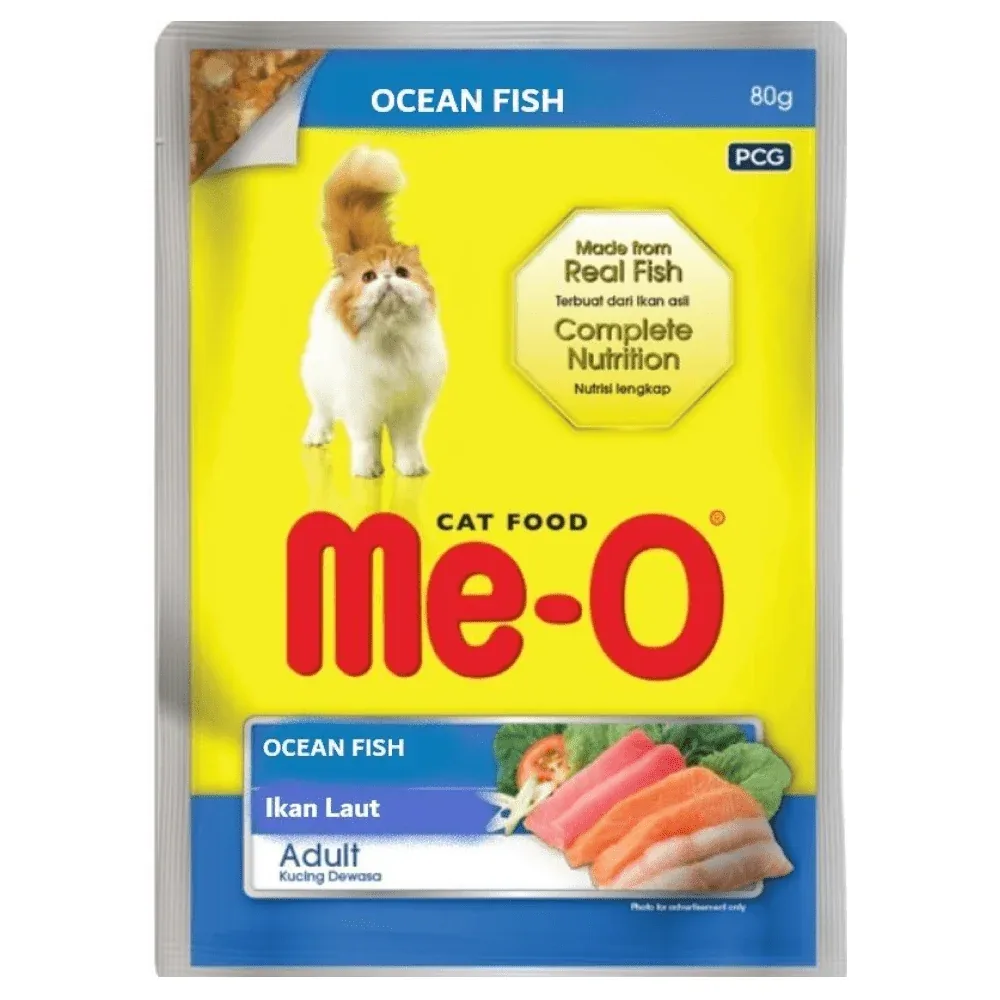 Me O Ocean Fish Adult Cat Wet Food - Image 2