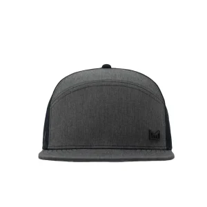 Melin Premium Headwear Charcoal & Black Hydro Trenches Icon Cap