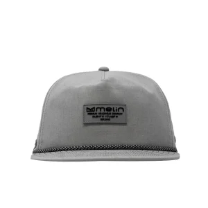 Melin Premium Headwear Grey Hydro Coronado Brick Cap