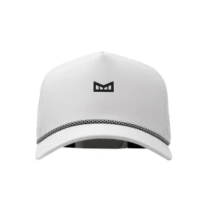 Melin Premium Headwear White Hydro Odysea Rope Bulls Icon Cap