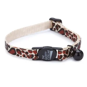 Meow Town AnimalPrint Cat Collar 8-12In Giraffe
