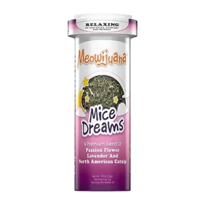 Meowijuana Mice Dreams Catnip, Passion Flower, and Lavender Blend Catnip