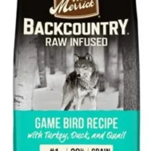 Merrick Dog Backcountry Grain Free Gamebird 10Lb
