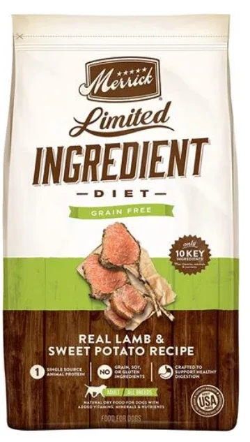 Merrick Dog Limited Ingredient Grain Free Lamb Dry Dog Food