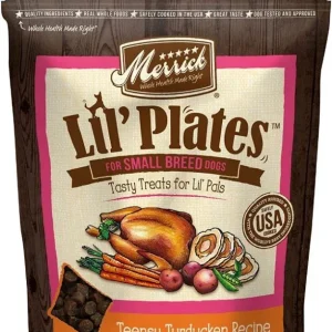 Merrick Lil' Plates Small Breed Treats Teensy Turducken Recipe