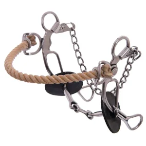 Merrill Bits Smooth Dog Bone Combination Gag Bit