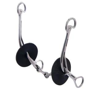 Merrill Bits Smooth Dog Bone Long Gag Bit