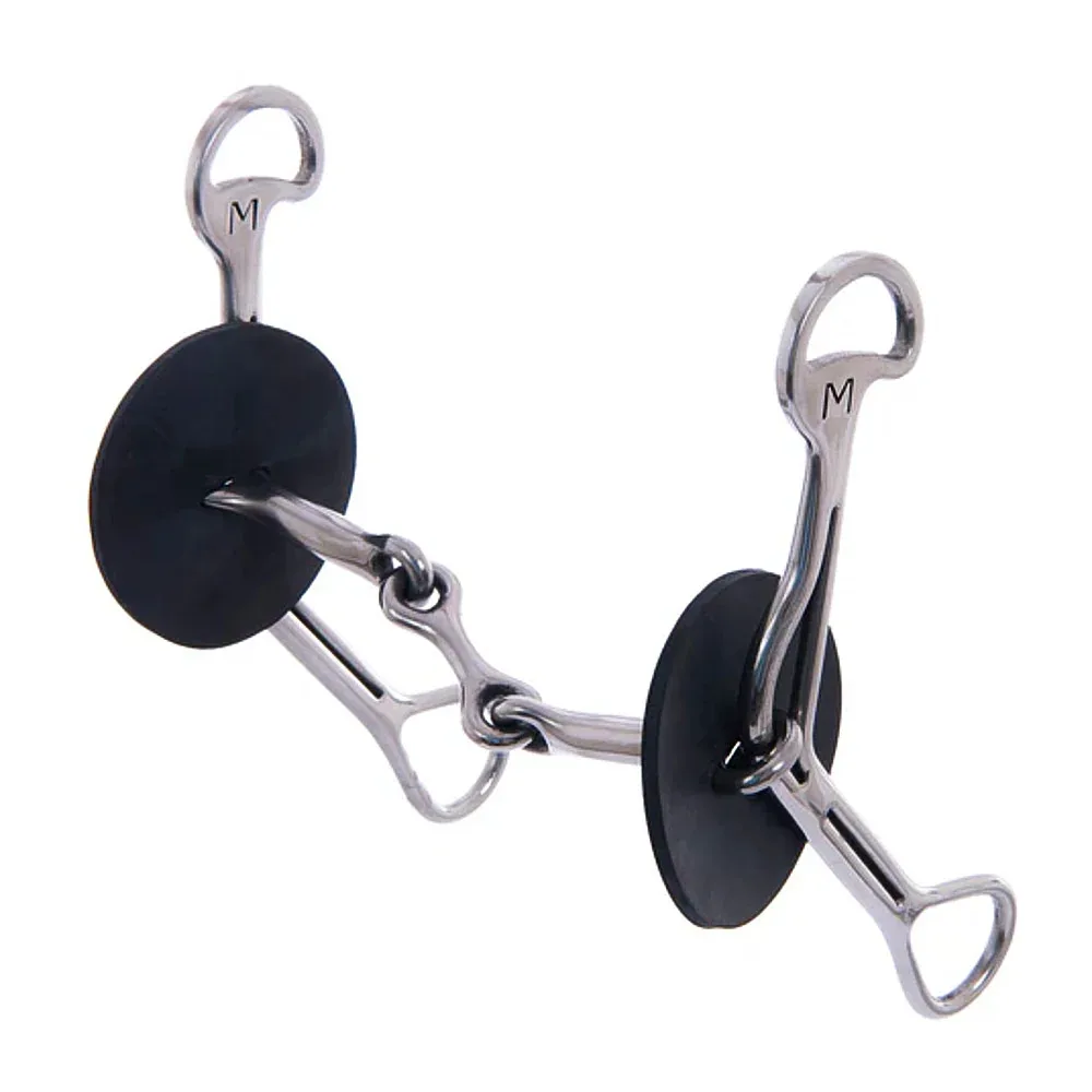 Merrill Bits Smooth Dog Bone Medium Gag Bit