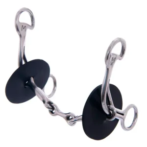 Merrill Bits Smooth Dog Bone Short Gag Bit