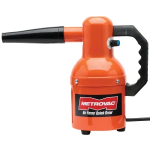 MetroVac Air Force QuickDraw VariSpeed 1.3HP Dog Dryer Orange