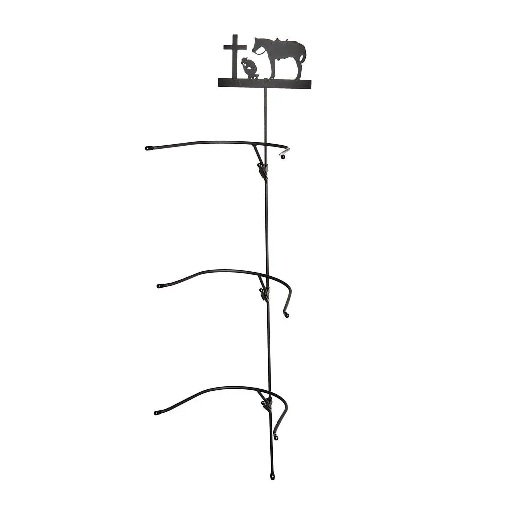 M&F Praying Cowboy 3 Tier Cowboy Hat Rack