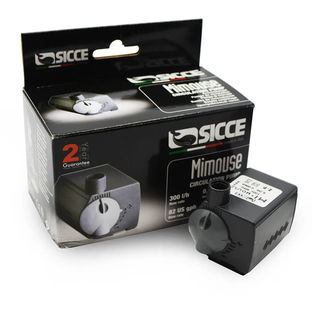 MI Mouse Pump (82 gph 1.8' Head) - Sicce