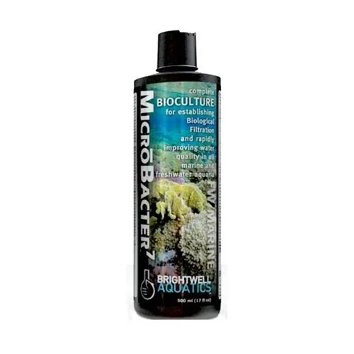 MicroBacter 7 (250 ML - 8 oz) Complete Bioculture for Marine & Freshwater - Brightwell