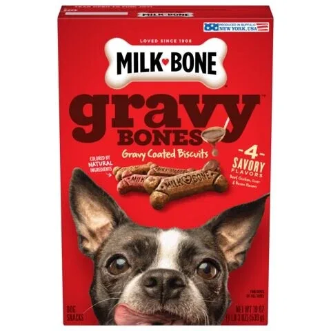 Milk Bone Milk-Bone GravyBones Biscuits Small 19oz