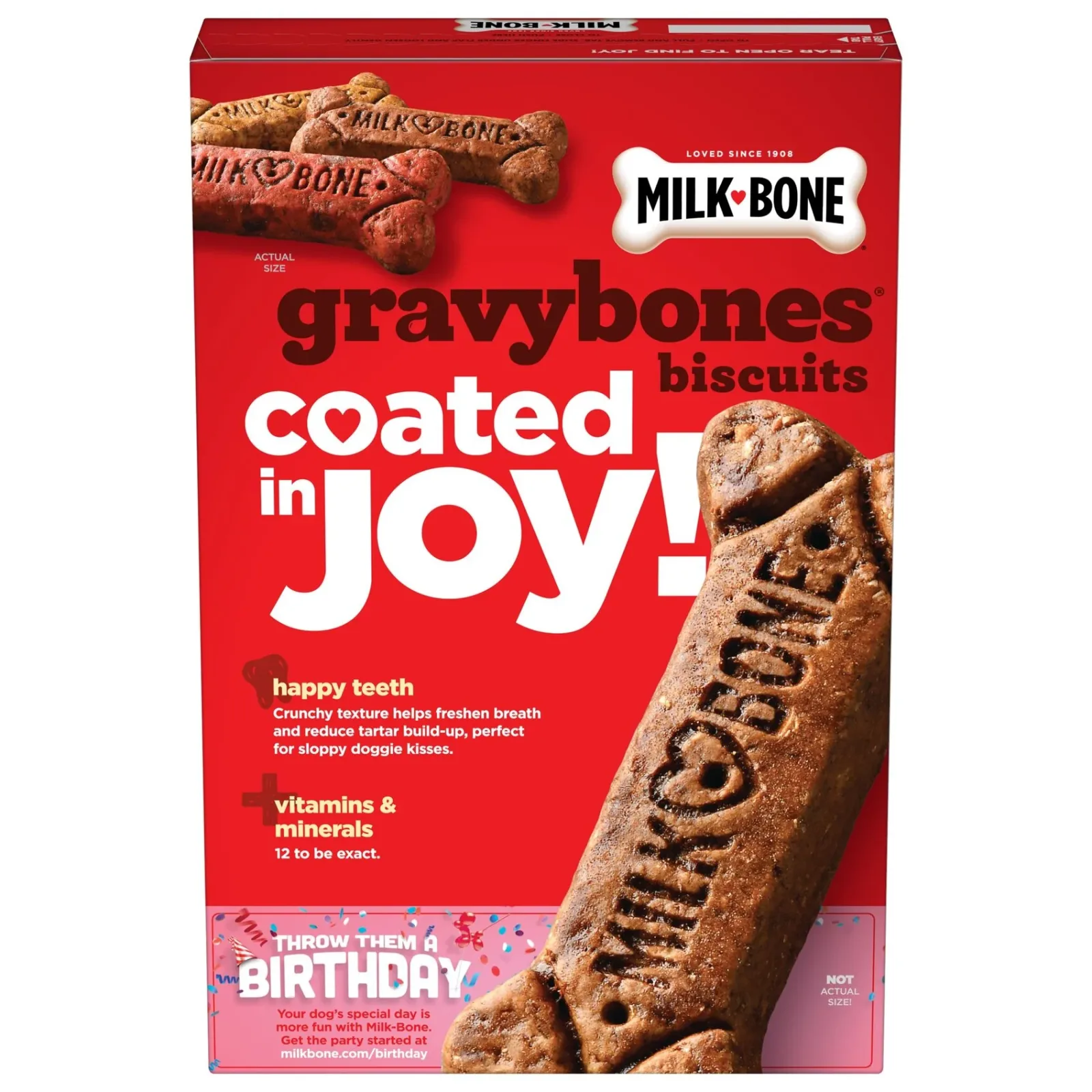 Milk Bone Milk-Bone GravyBones Biscuits Small 19oz - Image 2