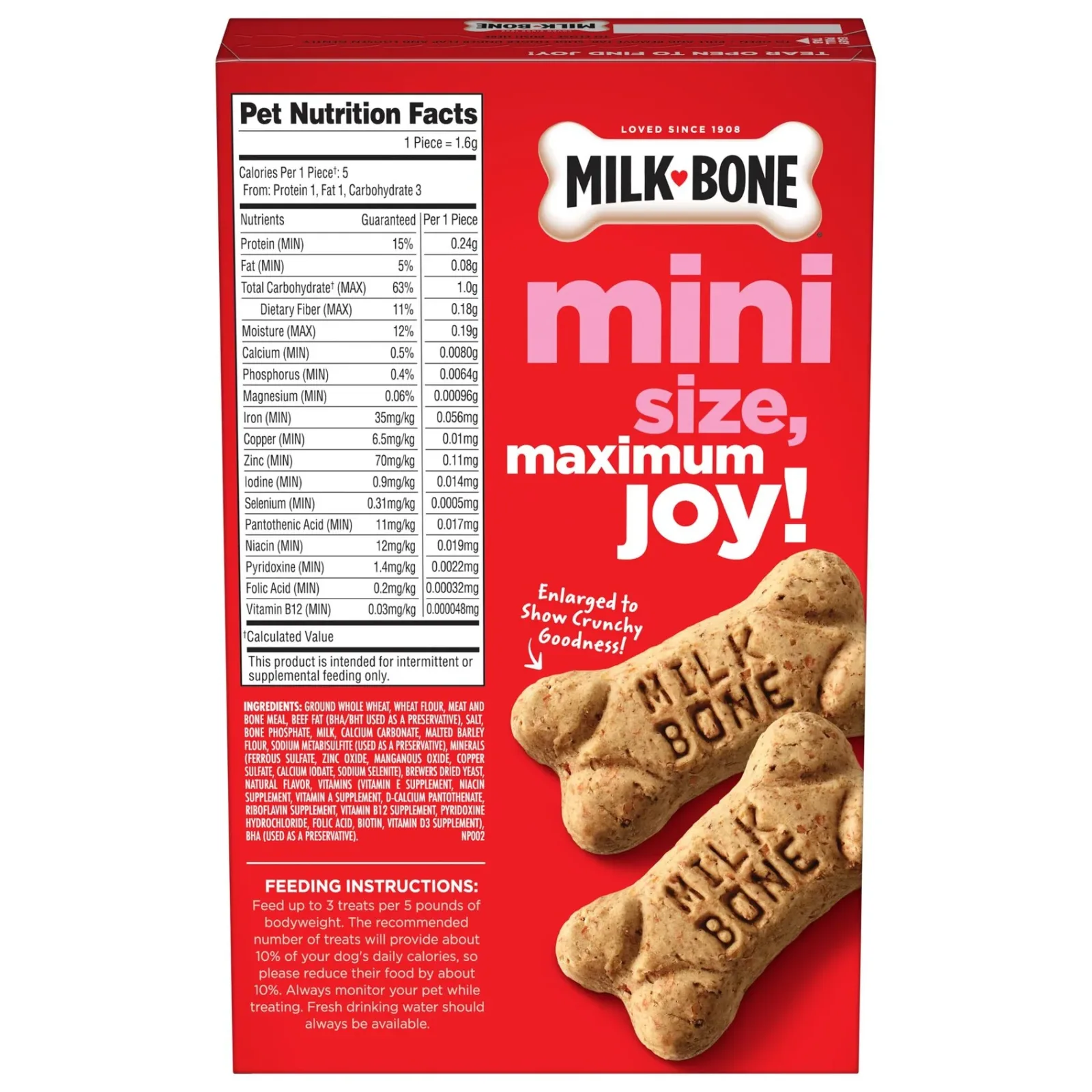 Milk-Bone Milk-Bone Original Mini Biscuits 15oz - Image 2