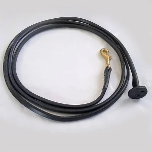 Millers Harness Rolled Leather Lead 6ft