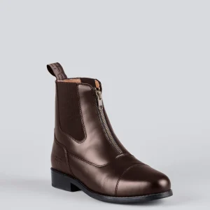 Mimas Leather Paddock Boots Brown