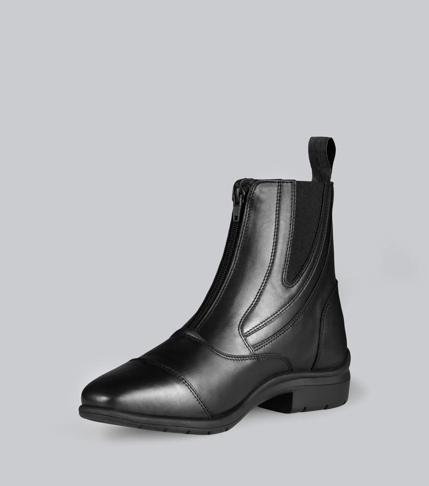 Mirano Leather Paddock Boots Black - Image 2