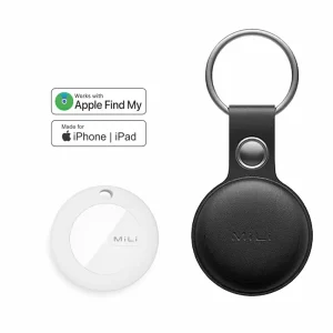 Mitag Anti Loss Device with Keychain for Dogs and Cats (Black) | IOS