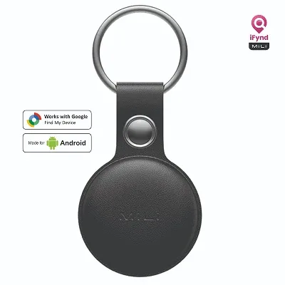 Mitag Go Anti Loss Device with Keychain for Dogs and Cats (Black) | Android - Image 2