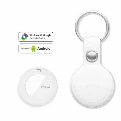 Mitag Go Anti Loss Device with Keychain for Dogs and Cats (White) | Android