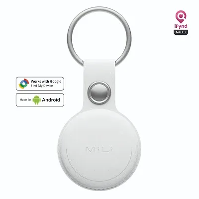 Mitag Go Anti Loss Device with Keychain for Dogs and Cats (White) | Android - Image 2