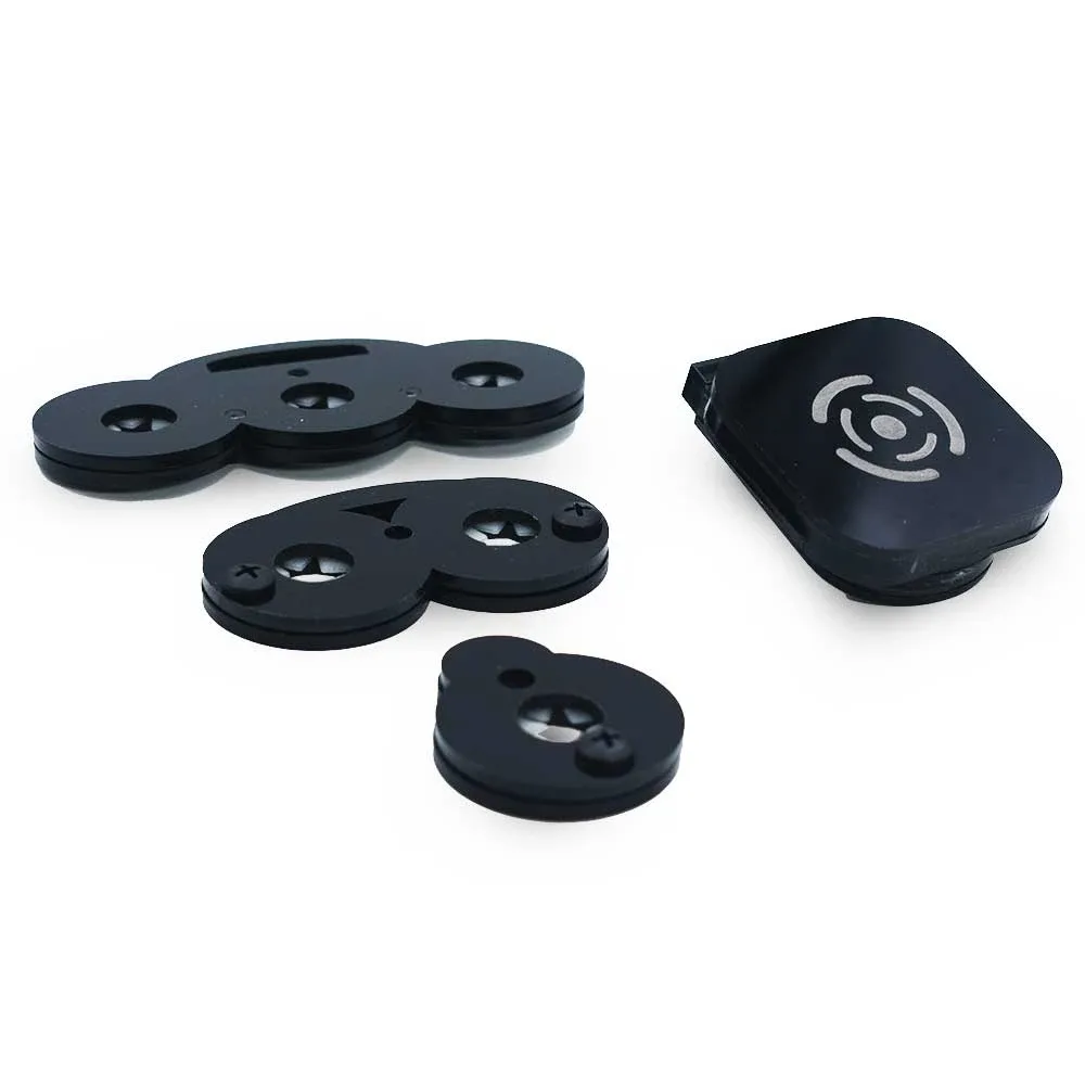 Modular 3 Rack Frag System (1/2" Glass) Black w/Frag Lock - PNW Customs