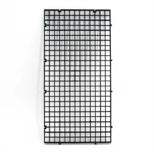 Modular Black Egg Crate For Aquariums (ONE PIECE, 6" x 12" Rectangle) - Generic
