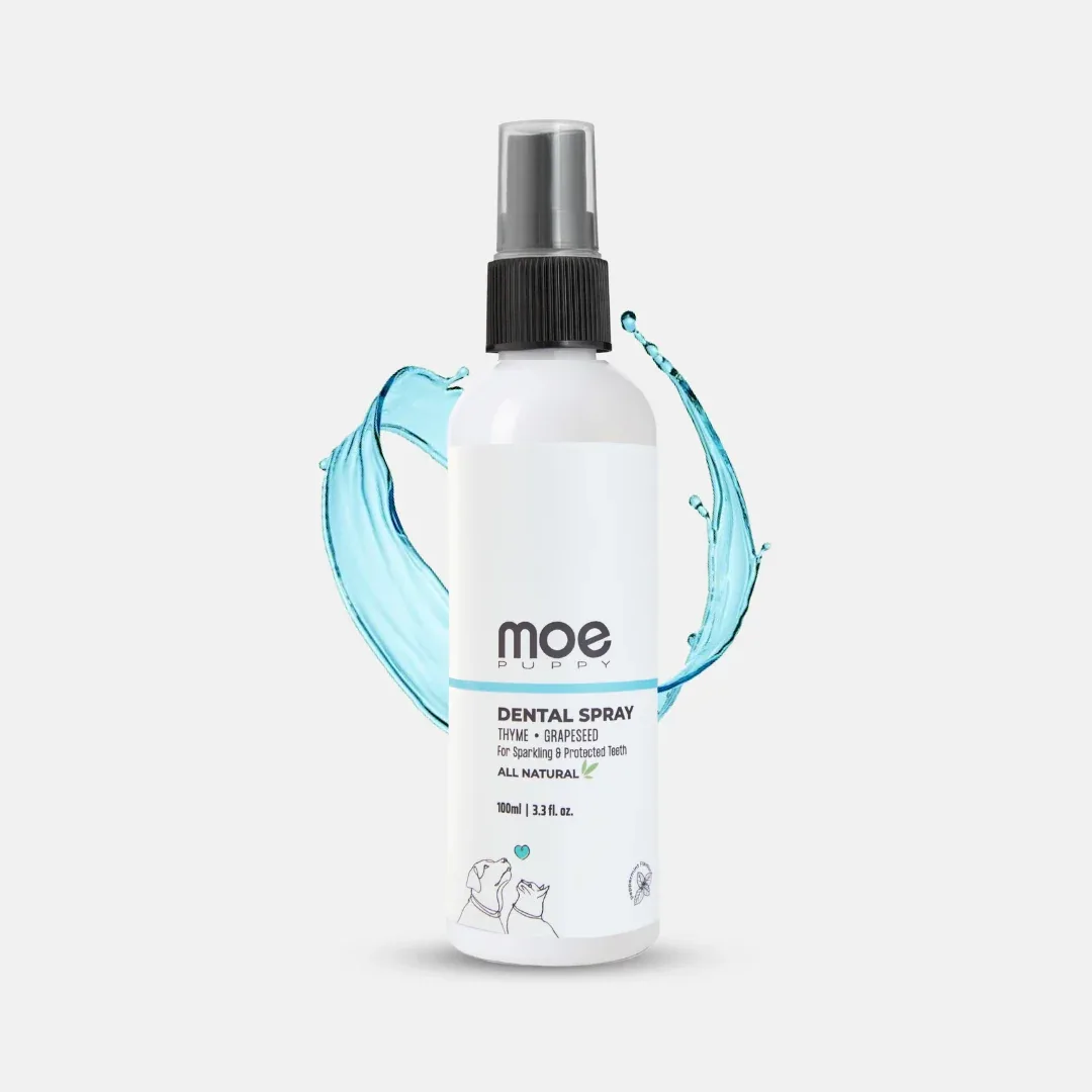 Moe Puppy Thyme Grapeseed Dental Spray for Dogs & Cats